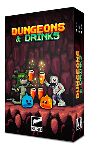Dungeons & Drinks Juego De Mesa (ingles)