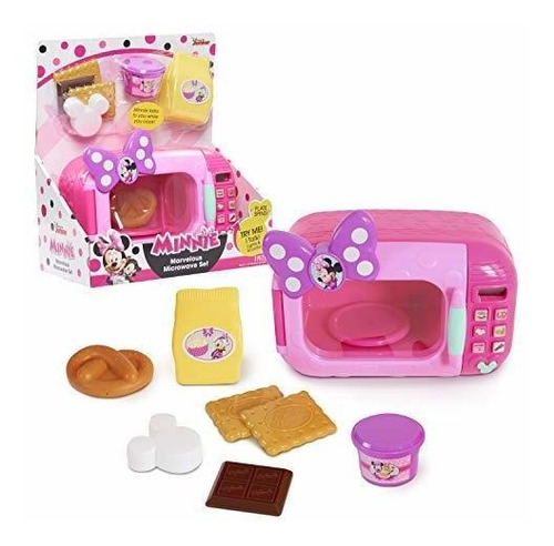 Juego De Microondas Minnie Mouse Marvelous, De Just Play