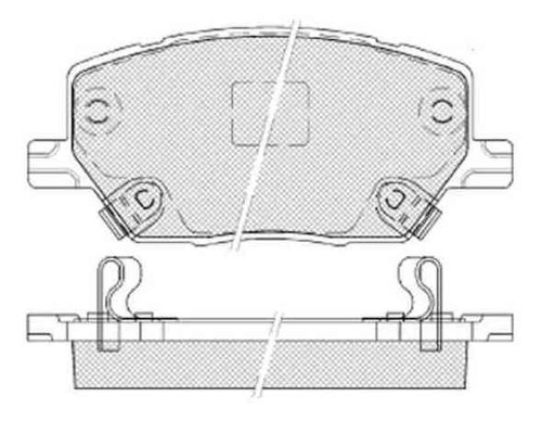 Pastilla De Freno Fiat 500x 1.4-1.6-2.0-2.4 D Multijet 14/ D