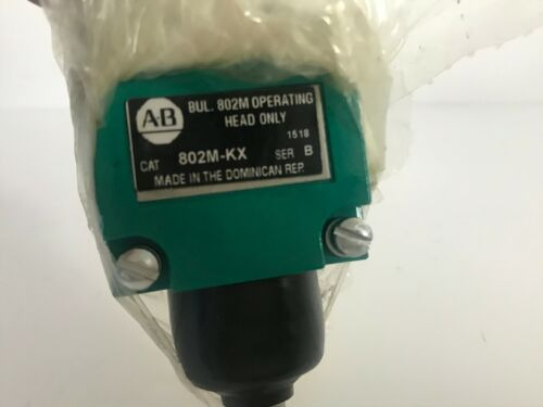 Allen-bradley 802m-kx Roller Plunger Sealed Limit Switch Bbs
