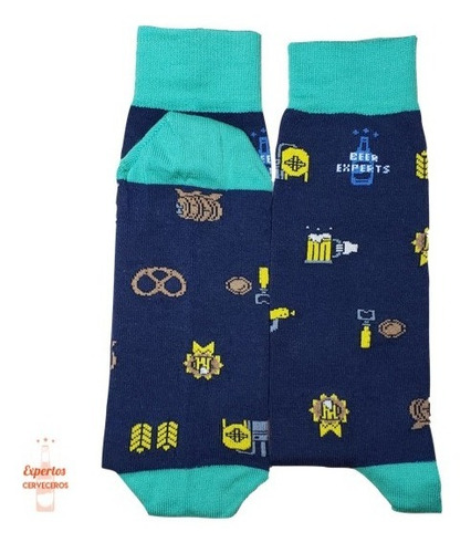 Imagen 8 de 10 de Medias Beer Festival Socks (azul)