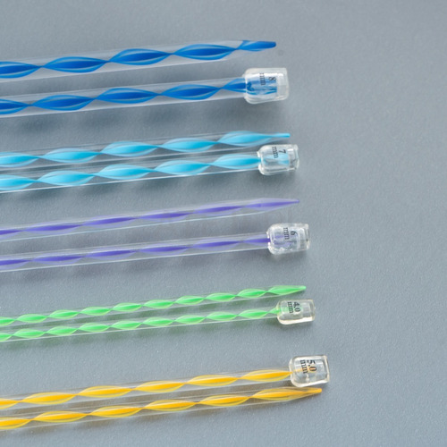 Imagen 6 de 7 de Agujas Tricot De Acrilico Marca Almendra N° 4 X Par