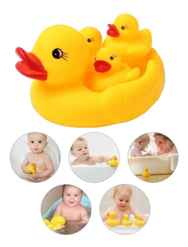 Patos Juguetes De Baño Para Niños Bebes Flotan En El Agua 