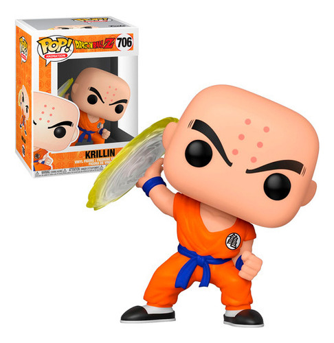 Dragon Ball Z Krillin Con Disco Destructor #706