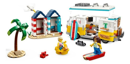 Kit Lego Creator 3 En 1 Furgoneta De Playa 31138 Cantidad De