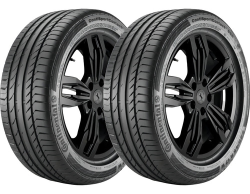 Kit 2 Pneus 225/45R19 Run flat Continental ContiSportContact 5 92W Aro 19