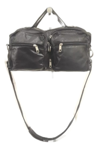 Bolso Convertible Tipo Mandrake En Cuero,agustino Cueros4518