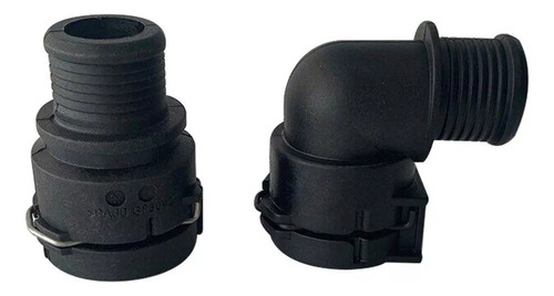 2 Conector Acople Manguera Calefaccion Prisma Cobalt Onix