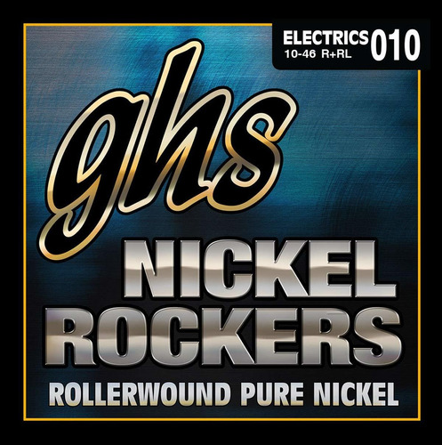 Ghs Strings R+rl Nickel Rockers Rollerwound Cuerdas De Guita