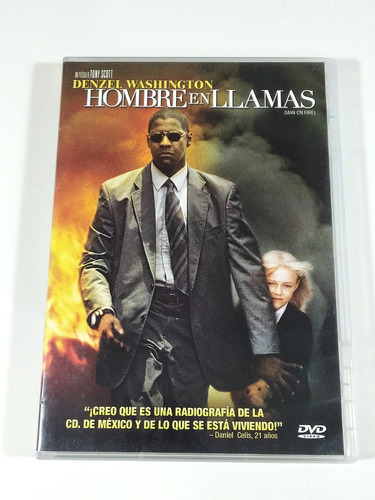 Hombre En Llamas Denzel Washington Dvd