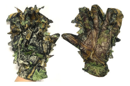 Guantes De Caza Ghillie Guantes De Traje De Camuflaje 3d Bio