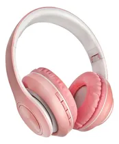 Comprar Auriculares Vincha A Bateria Livinos Micro Sd Bluetooth Rosa Like