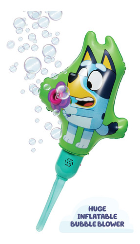 Máquina De Burbujas Inflable Para Niños Con 40 Oz Solución Color