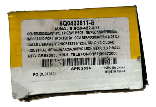 Kit Bieleta De Dirección Gol Lupo Polo Saveiro Con Terminal