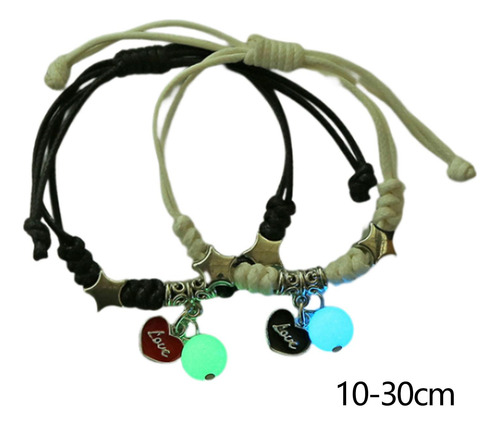 2x Pulsera Pulsera De Amigo Accesorio Pulsera De Encanto
