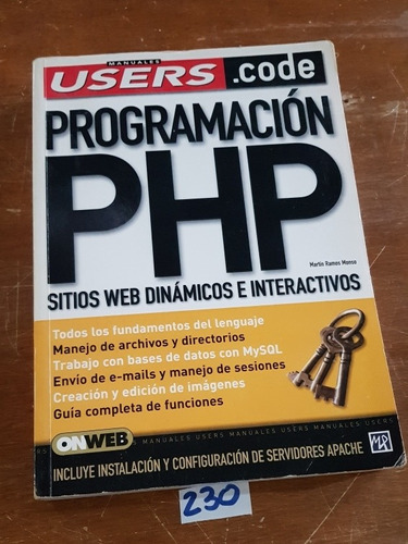 Programacion Php Sitios Web Dinamicos E Interactivos M.r.mon