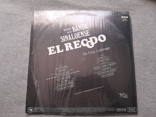 Lp Bailando Con La Banda Sinaloense El Recodo Vinyl (Usado)