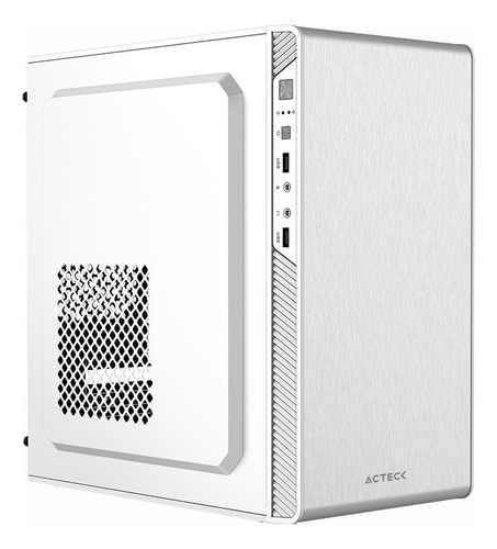 Gabinete Acteck Performance Ii Mircro Atx Fuente 500w Blanco