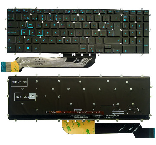 Teclado Original Para Dell G7-7587 G7-7700 G7-7790 Español