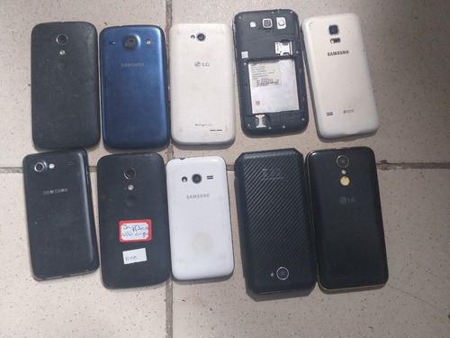 Lote De Celular Quebrados, Para Retirada De Peças.