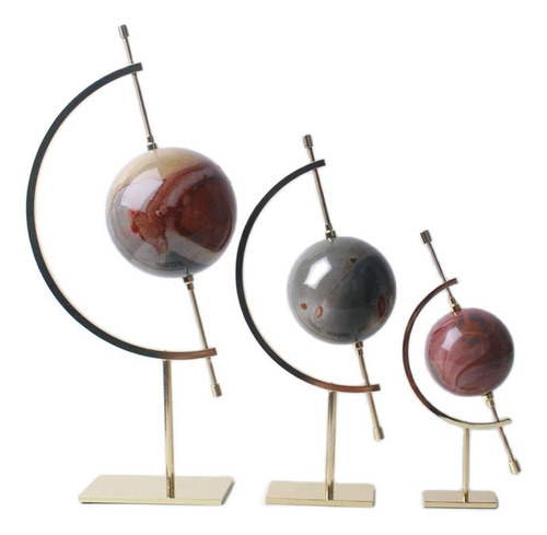 Soporte De Esfera De Metal, Soporte De Largo 150x80x310mm