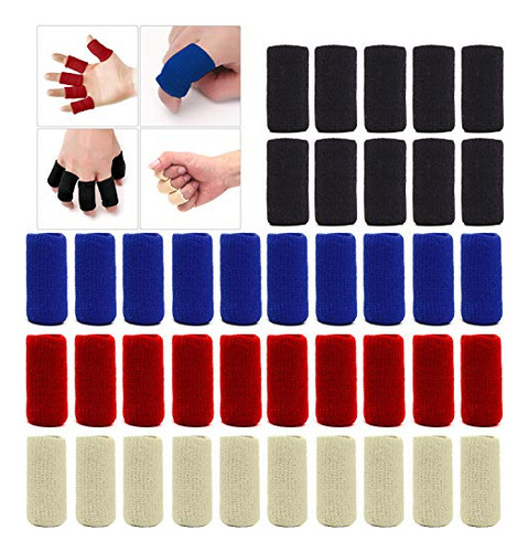 40 Protectores De Dedos Para El Pulgar, Férulas Elásticas Pa