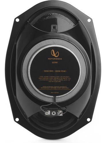 Altavoz 6x9 De 3 Vías Infinity Reference 697mf 300w / 100w