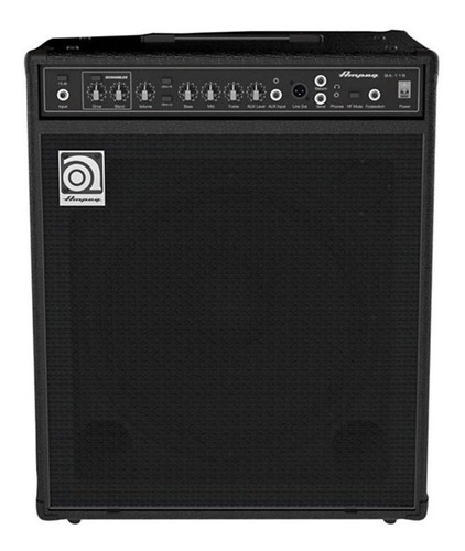 Imagen 1 de 4 de Amplificador Ampeg Bassamp Series BA-115 para bajo de 150W color negro 220V - 240V