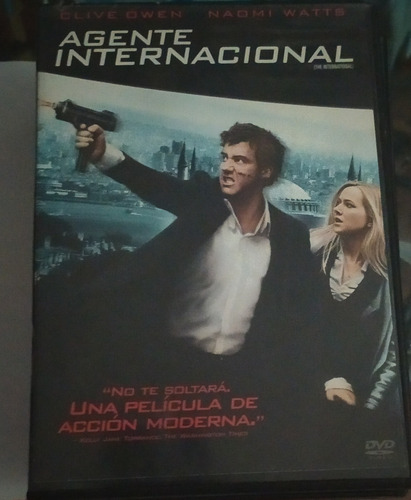 Dvd Agente Internacional N Watts C Owen Original