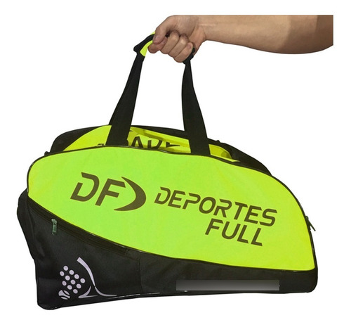 Bolso De Padel Prof. Mochila Paletero Paletas Bolsillos