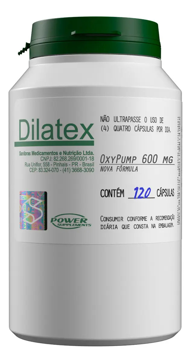 Dilatex Power 120 cápsulas - Sanibras