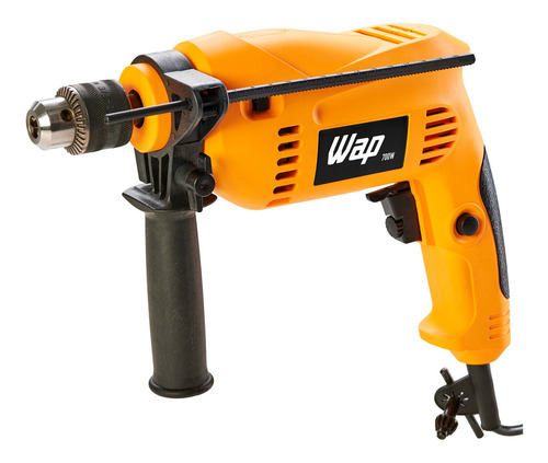Imagem 3 de 7 de Furadeira E Parafusadeira De Impacto 700w C/ Maleta Wap