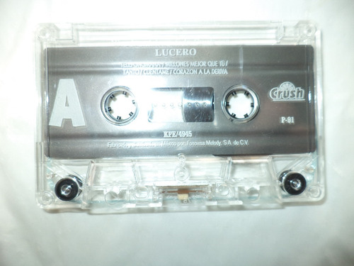 Casete. Vive La Música A Todo Crush Con Lucero (Usado)