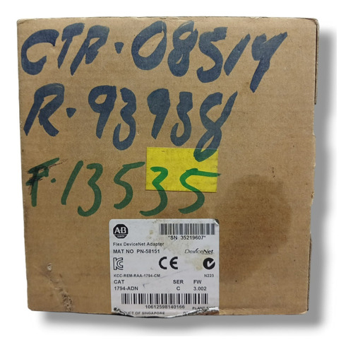 Allen Bradley Device Next Flex I O 1794-adn 