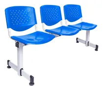 Comprar Tándem - Butaca De Espera Prisma Azul 3 Asientos Ofideas