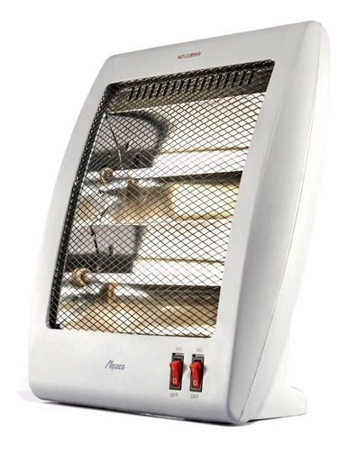 Imagen 2 de 6 de Estufa Cuarzo Rh04 Alpaca 2 Velas 800 W