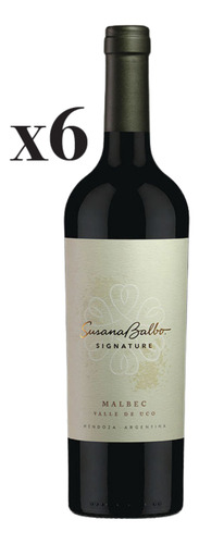 Vino Tinto Susana Balbo Signature Malbec Pack X 6