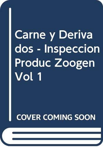 Libro Inspección Y Control De Productos Zoogenos Volumen 1 D