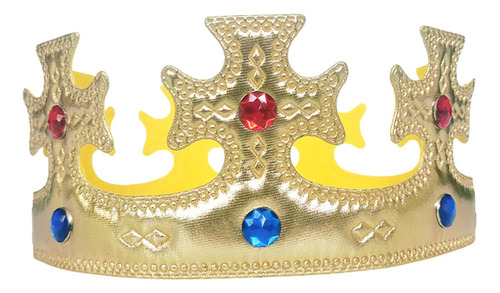 Corona De Rey Y Príncipe, Corona Ajustable Para Fiesta De