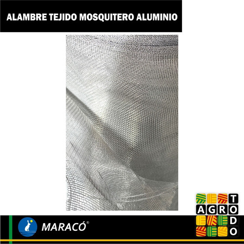 Imagen 3 de 8 de Tejido Aluminio Mosquitero Rollo 1.5x100m 3 Sin Interes 7298