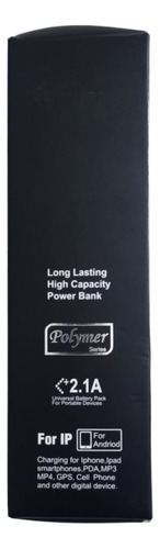 Cargador Portatil Ecopower 33000 Mah Smart Charge Blanco