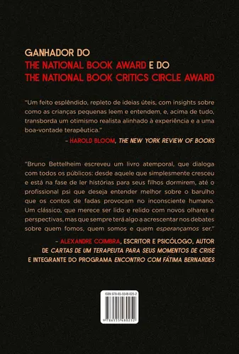 A psicanálise dos contos de fadas, de Bettelheim, Bruno. Editorial Paz & Terra, capa mole em português, 2021