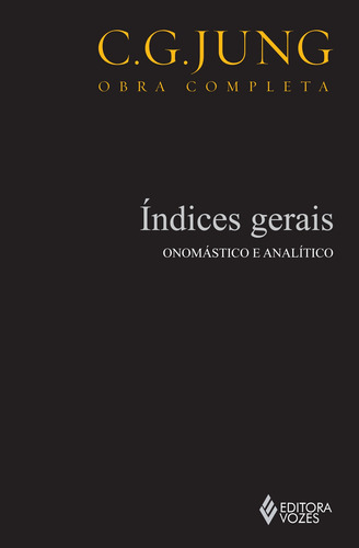 Livro Índices gerais Vol. 20: Onomástico e Analítico de C. G. Jung de 2011 em Português com Capa Mole Editora Vozes