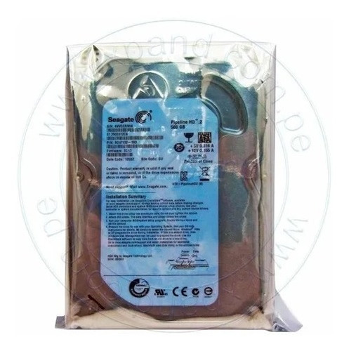 Imagen 1 de 1 de Disco Duro Seagate 500gb