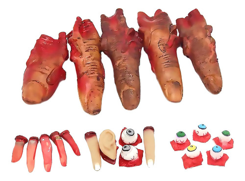 Halloween Trick Props For El Cuerpo Humano, 20 Unidades