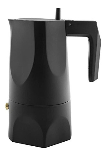 Alessi Mt183 B Ossidianaespresso Coffee Mb Mug Black