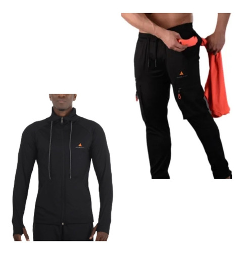 Combo Url!campera Deportiva+ Pantalon Cargo