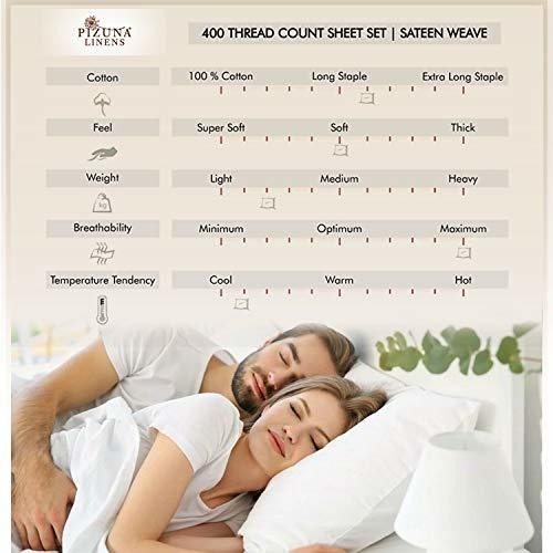 Fundas De Almohada King De Algodon 400 Hilos Color Plateado