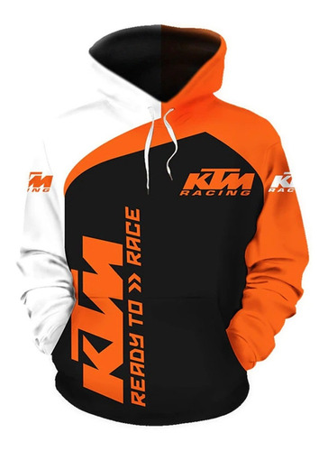 2023 Ktm Letter 3d Print Sudadera Con Capucha