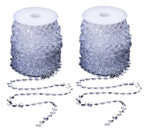 comprar Mc 2pzs Acrílico Guirnalda De Cristal Cadenas Diamante